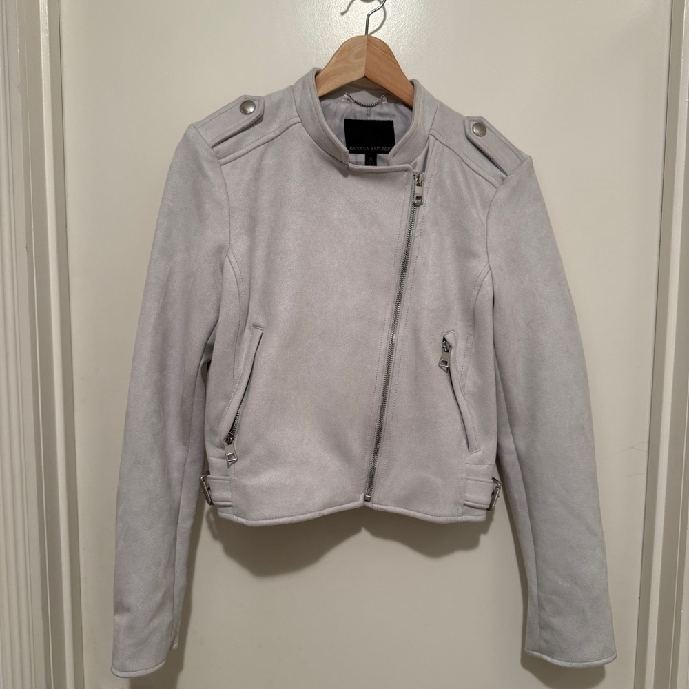 Banana Republic Faux Suede Jacket
